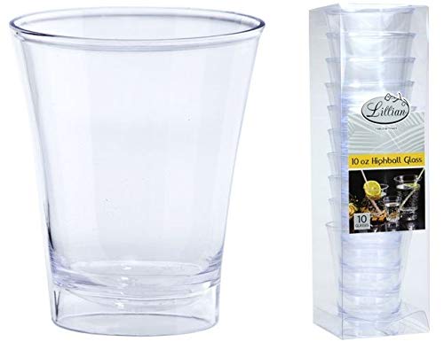 Clear Highball Glass 10oz (10 ct)