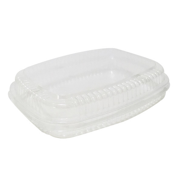 Flat 2pt Plastic Container 751