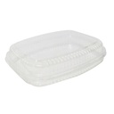 Flat 2pt Plastic Container 751