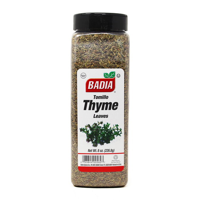 8oz Thyme Leaves Whole (00562) Badia