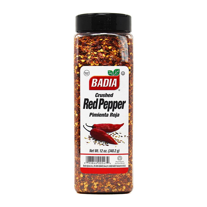 12oz Pepper Crushed Red (00547) Badia