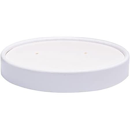 26/32oz WHITE SOUP TUB PAPER LIDS 116MM