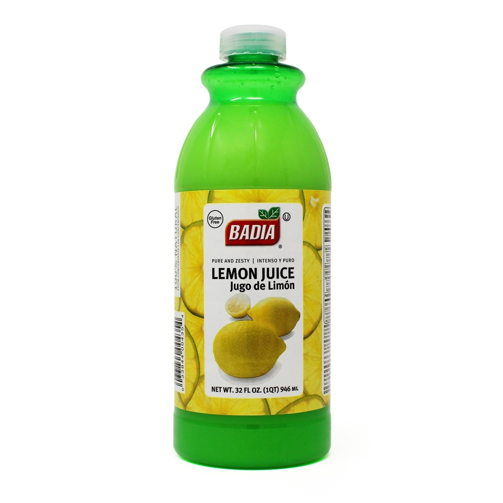 32oz Lemon Juice (00435) Badia