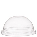 8 OZ COMPOSTABLE DOME LID CLEAR FITS 8 OZ PAPER FOOD CONTAINER 50CT ECO