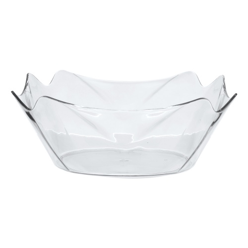 [80060277] 0.5qt Clear Bowl - Flower Cut (1ct)
