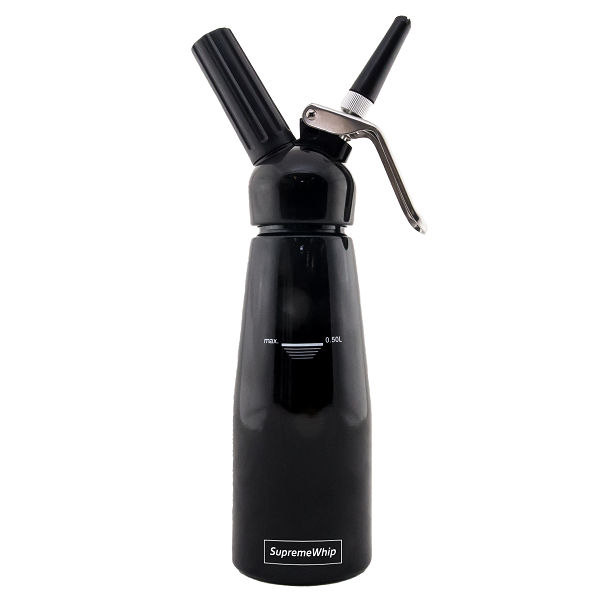0.5L Supreme Whip Cream Dispenser - BLACK