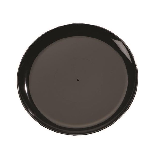 18" Round Black Cafeteria Tray