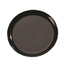 18" Round Black Cafeteria Tray