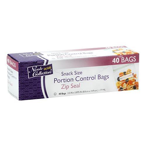 Zip Seal Storage Snack Bag Size (40ct)
