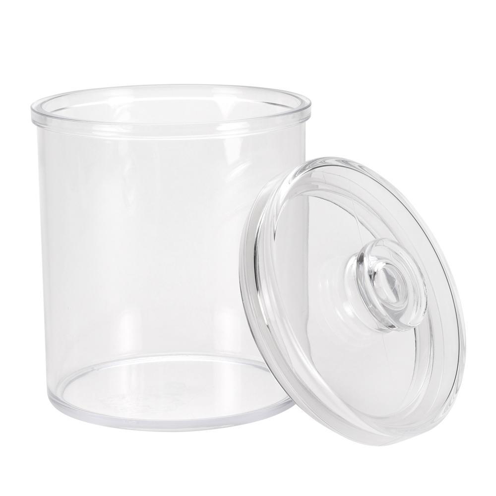 Acrylic Round Jar w/Lid (Each)