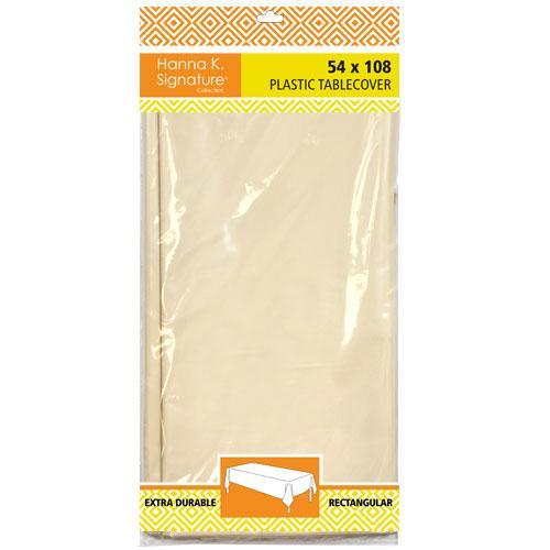 54x108" ivory Table Liner -  (1 ct)