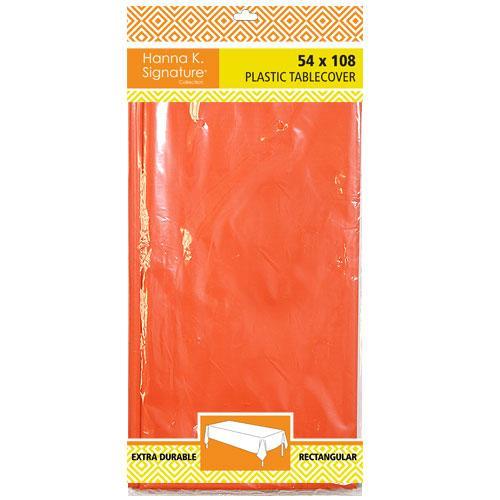 54x108" orange Table Liner -  (1 ct)
