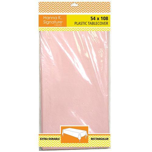54x108" Pink Table Liner -  (1 ct)