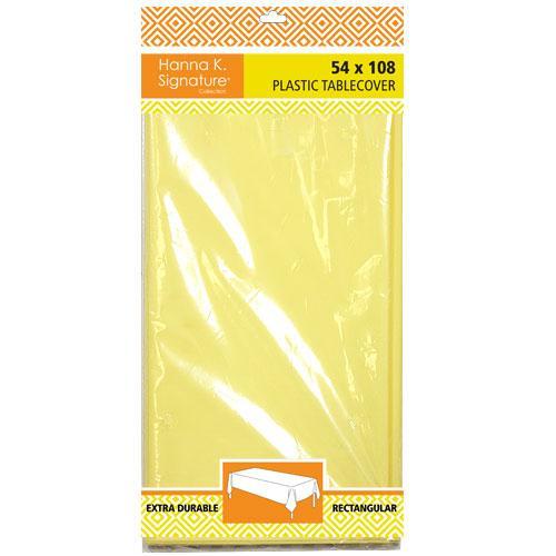 54x108" yellow Table Liner -  (1 ct)