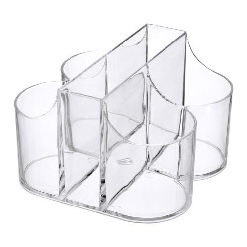 5 Compartment Clear Cutlery Caddy -  (1 ct)