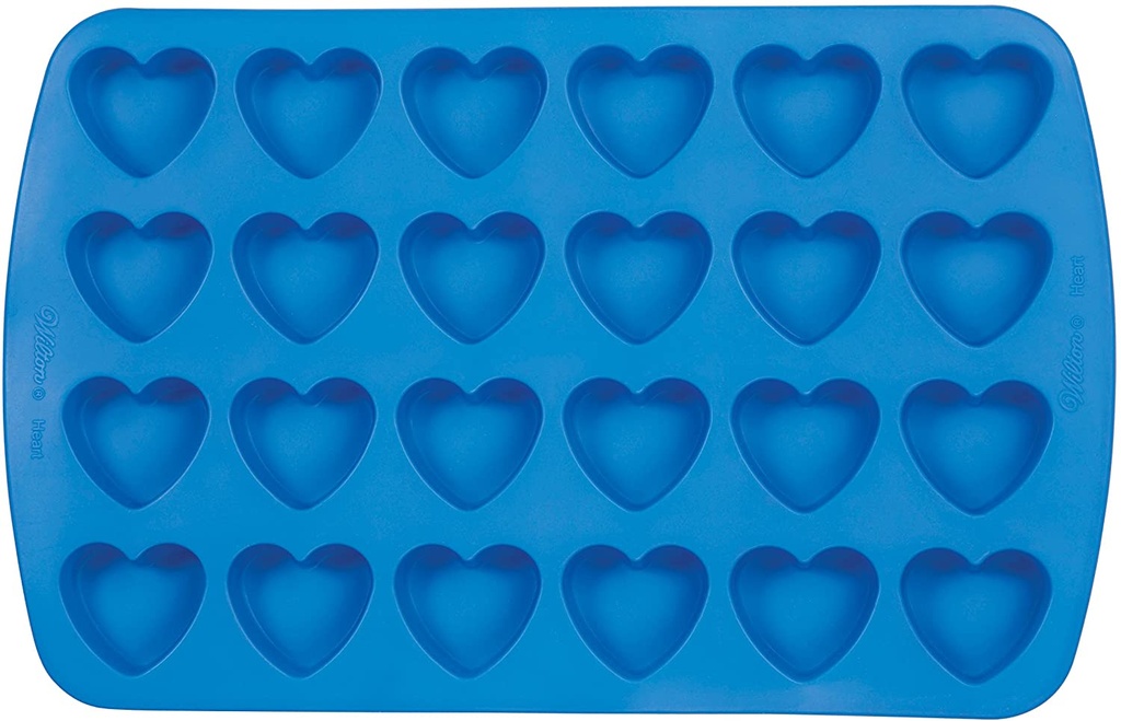 EF HEART SILICONE MOLD 24 CAV 2105-4909