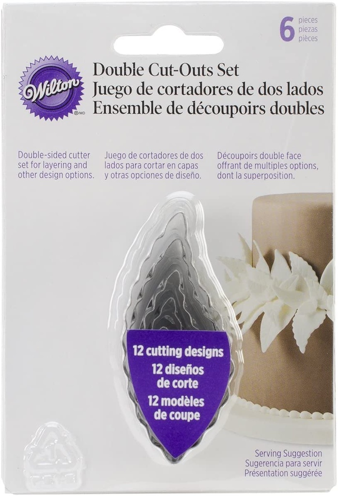 6PC FDNT DBLE CUTTERS LEAF 417-2585