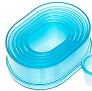 7PC PLAIN OVAL CUTTER SET 5754