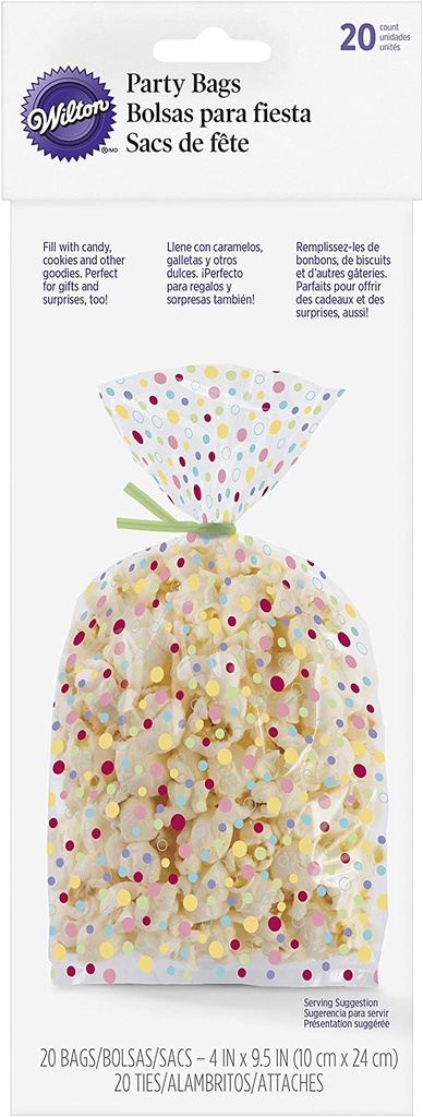 PARTY BAG SWEET DOTS 20CT 1912-0116
