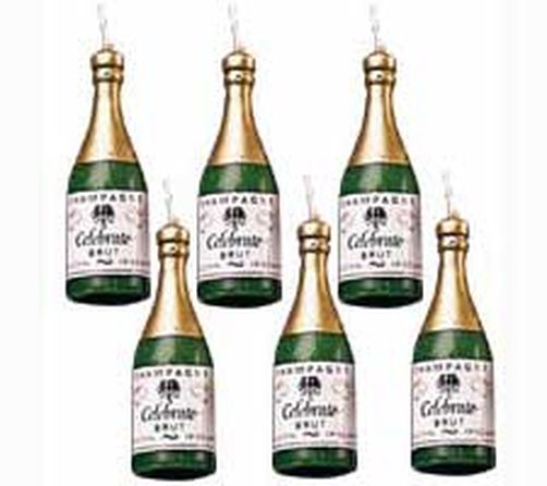 CHAMPAGNE CANDLES 2811-163