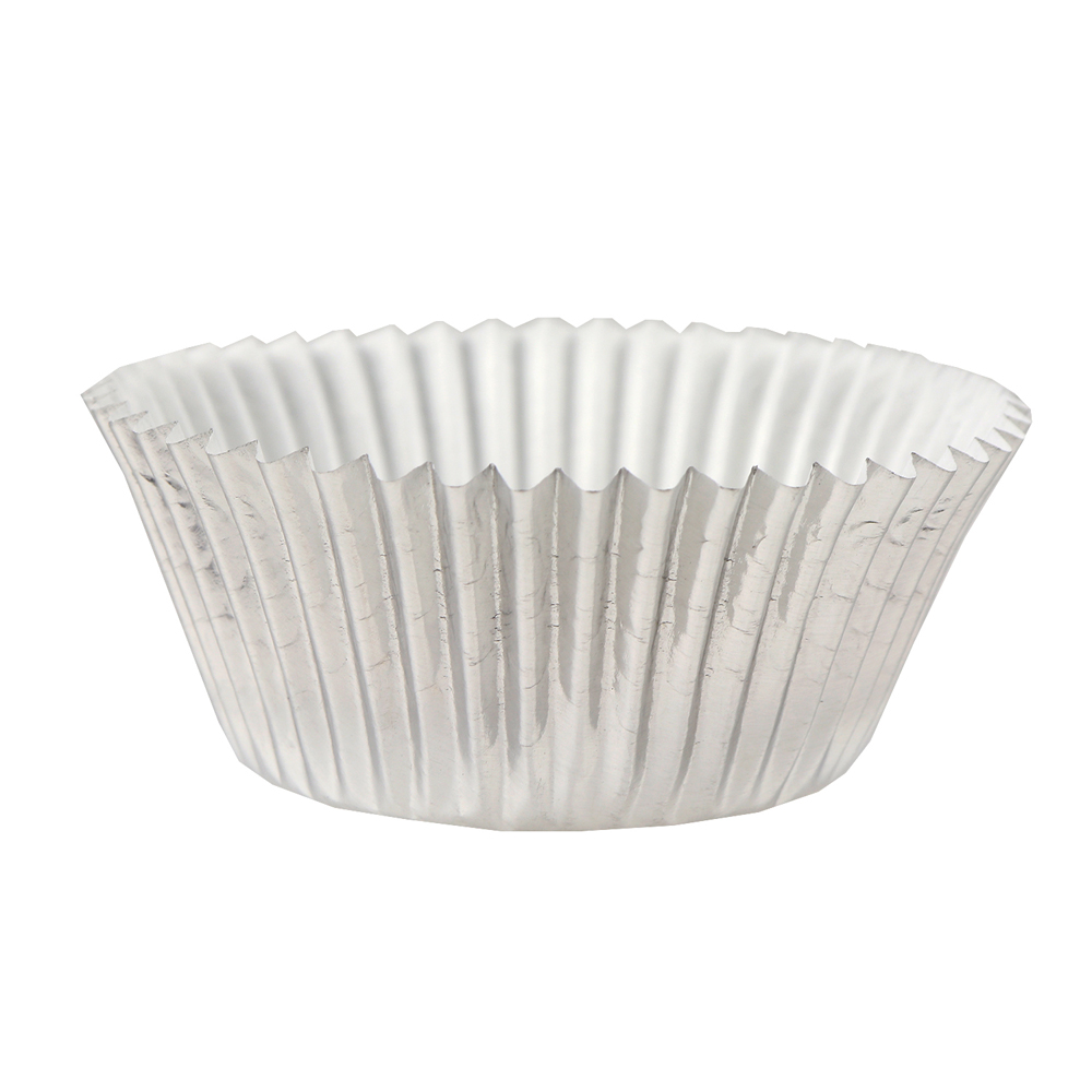 MINI SILVER Baking Cups (Pack of 40 Units)