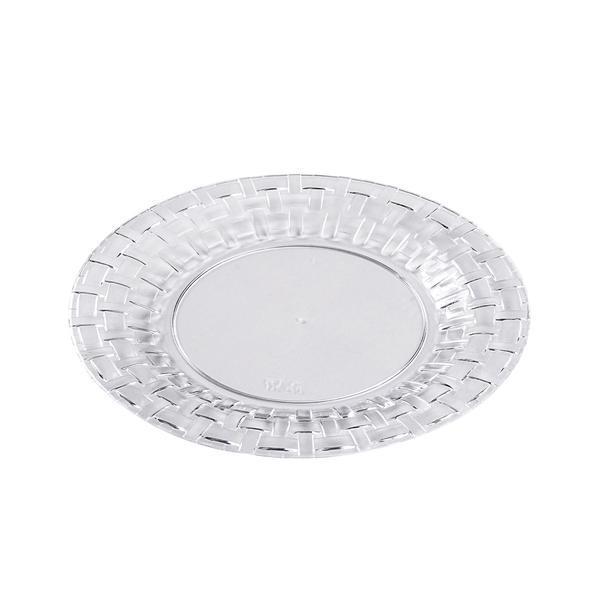 7" Clear Plastic Plate-