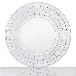 10" Clear Plastic Plate-