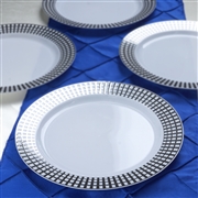 10" White Plastic Plate-