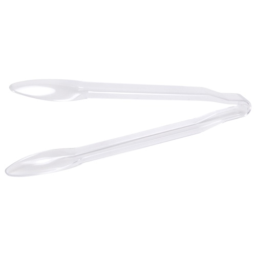 12" Serving Tongs, Clear  (1 ct)