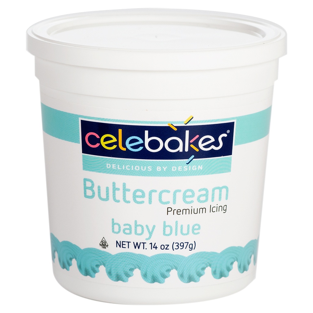 BS-BUTTERCREAM ICING BABY BLUE 4OZ