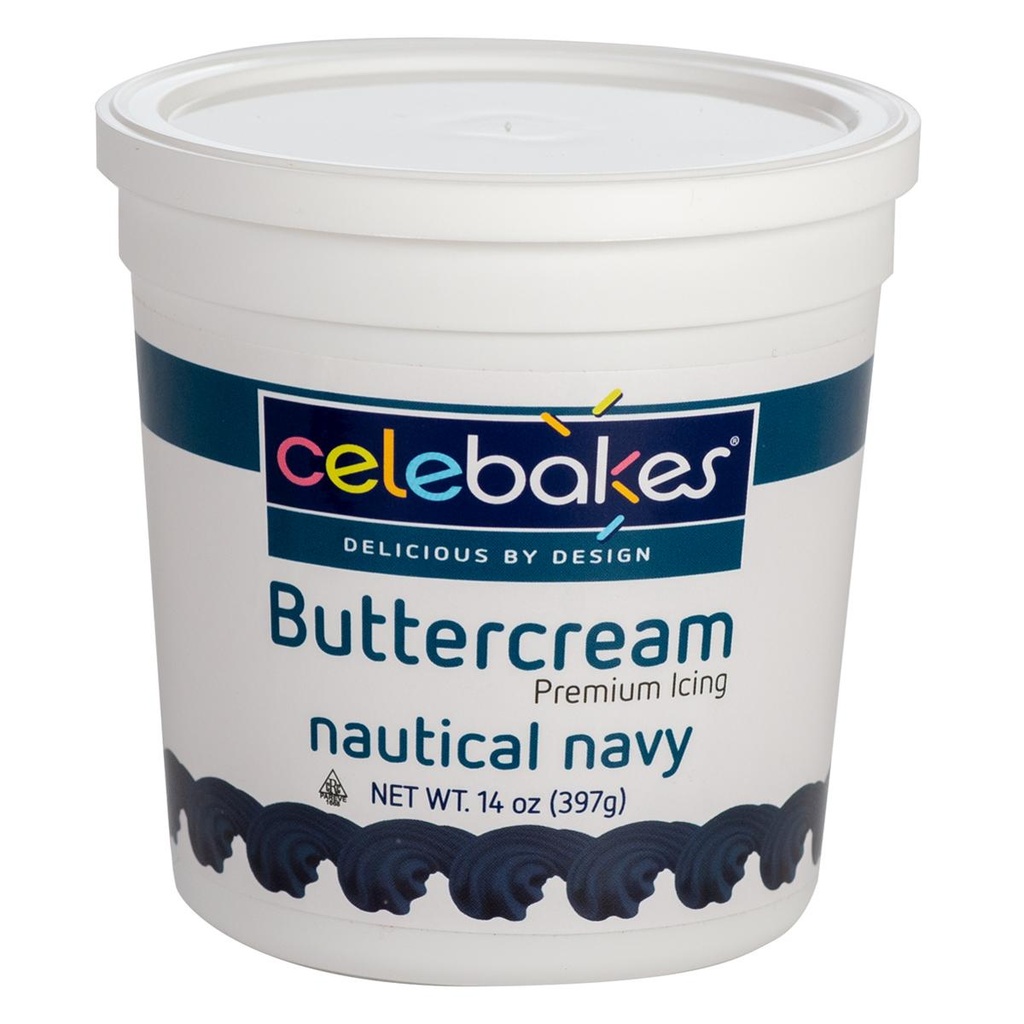 BS-BUTTERCREAM ICING NAVY 4OZ