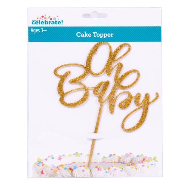 Oh Baby Cake Topper
