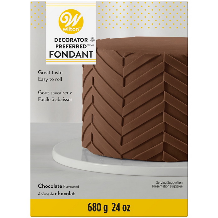 Wilton DP Chocolate Fondant 24oz 710-2302