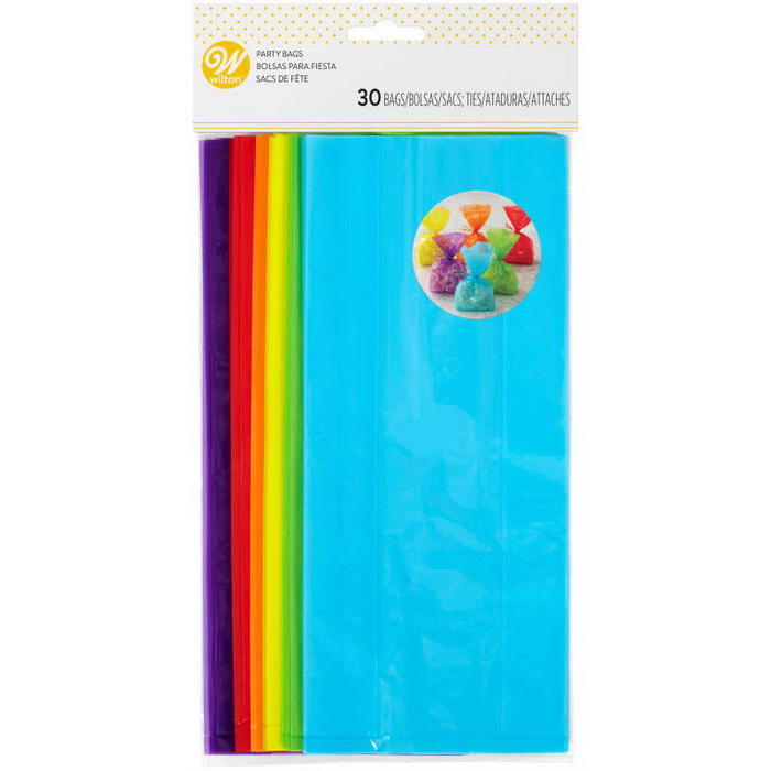 Wilton Multicolored Treat Bags 30ct 1912-7191