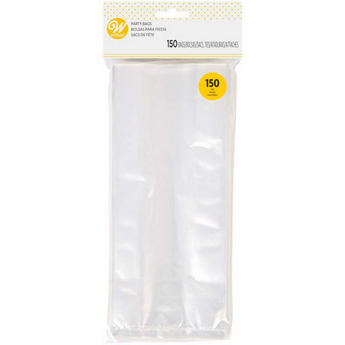 Wilton Clear Party Treat Bags 150ct 1912-0161