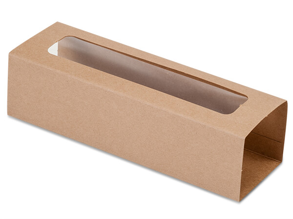 6 X 2-1/2 X 2 Kraft Window Macaron Box Sleeve