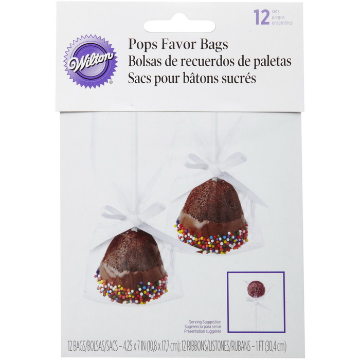 Wilton Pops Bag Kit 12ct 1912-1341