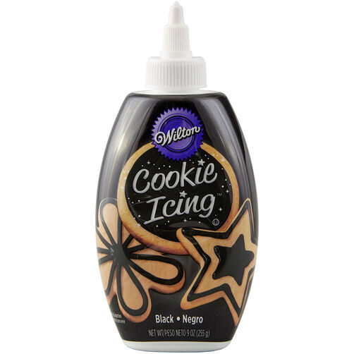 BLACK COOKIE ICING 9OZ 704-0144
