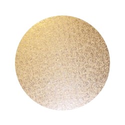 5" GOLD STRAIGHT EDGE CAKE CIRCLE