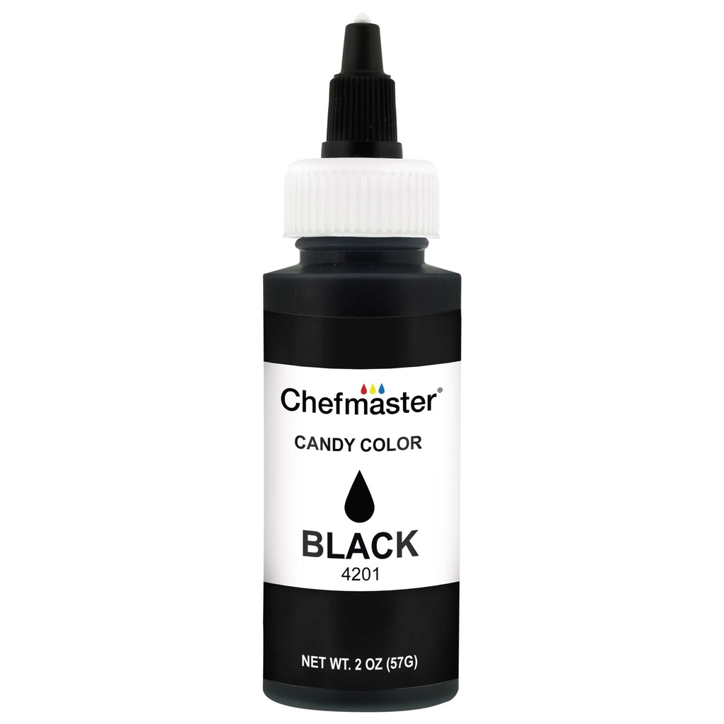 Liquid Oil Candy Color Black 2oz - 4201
