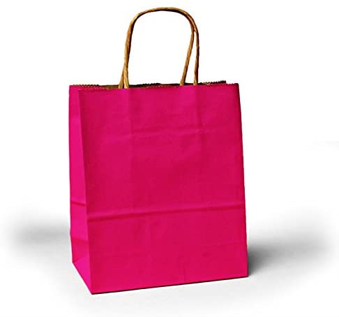 AZALEA KRAFT HANDLE BAG 6"x3 1/4"x8 3/8" 25CT