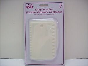 VOILA ICING COMB SET 3PC