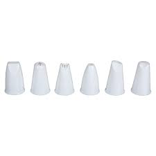 VOILA CAKE DECORATING TIP SET 6PC