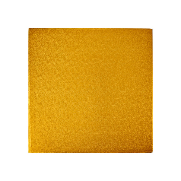 10X10 SQUARE GOLD CAKE DRUM