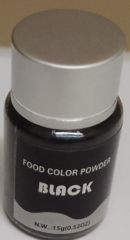 Edible Food Color Powder Black
