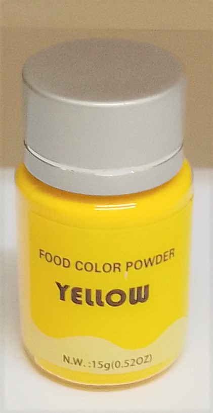 Edible Food Color Powder Yellow