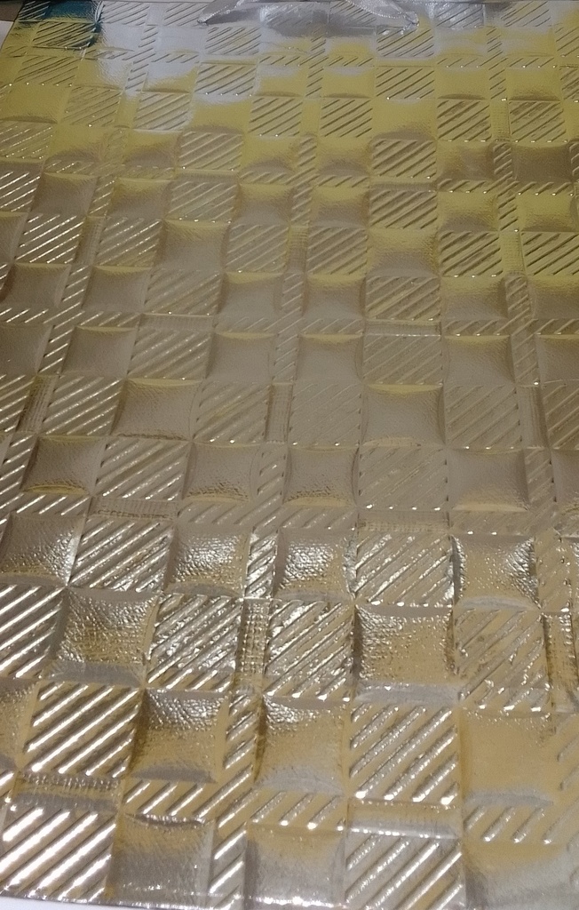 LARGE SILVER VOILA GIFT BAGS 1CT