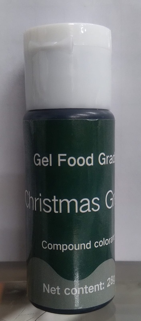 Edible Coloring Gel 28g Christmas Green  #826