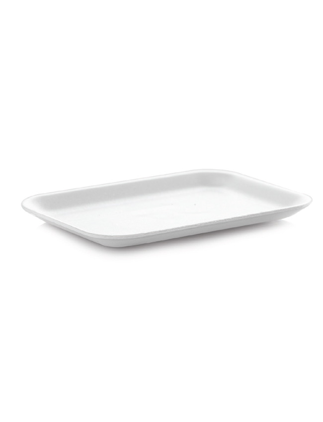 MEAT TRAY 1S WHITE 250C2
