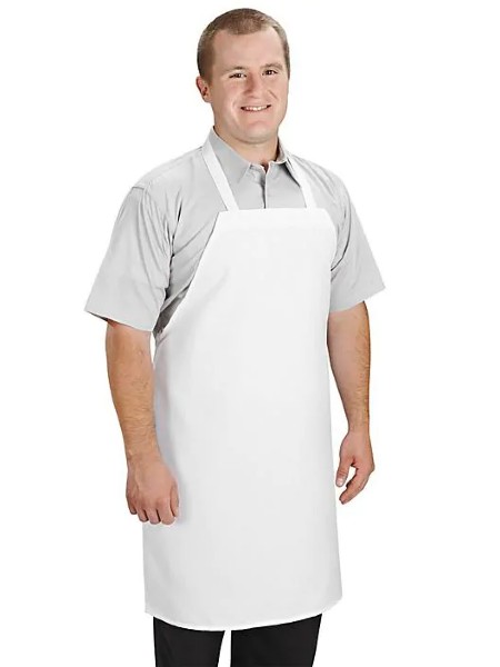 APRON APRON WHITE 1CT